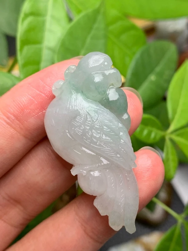 天然缅甸翡翠A货毛货英明神武