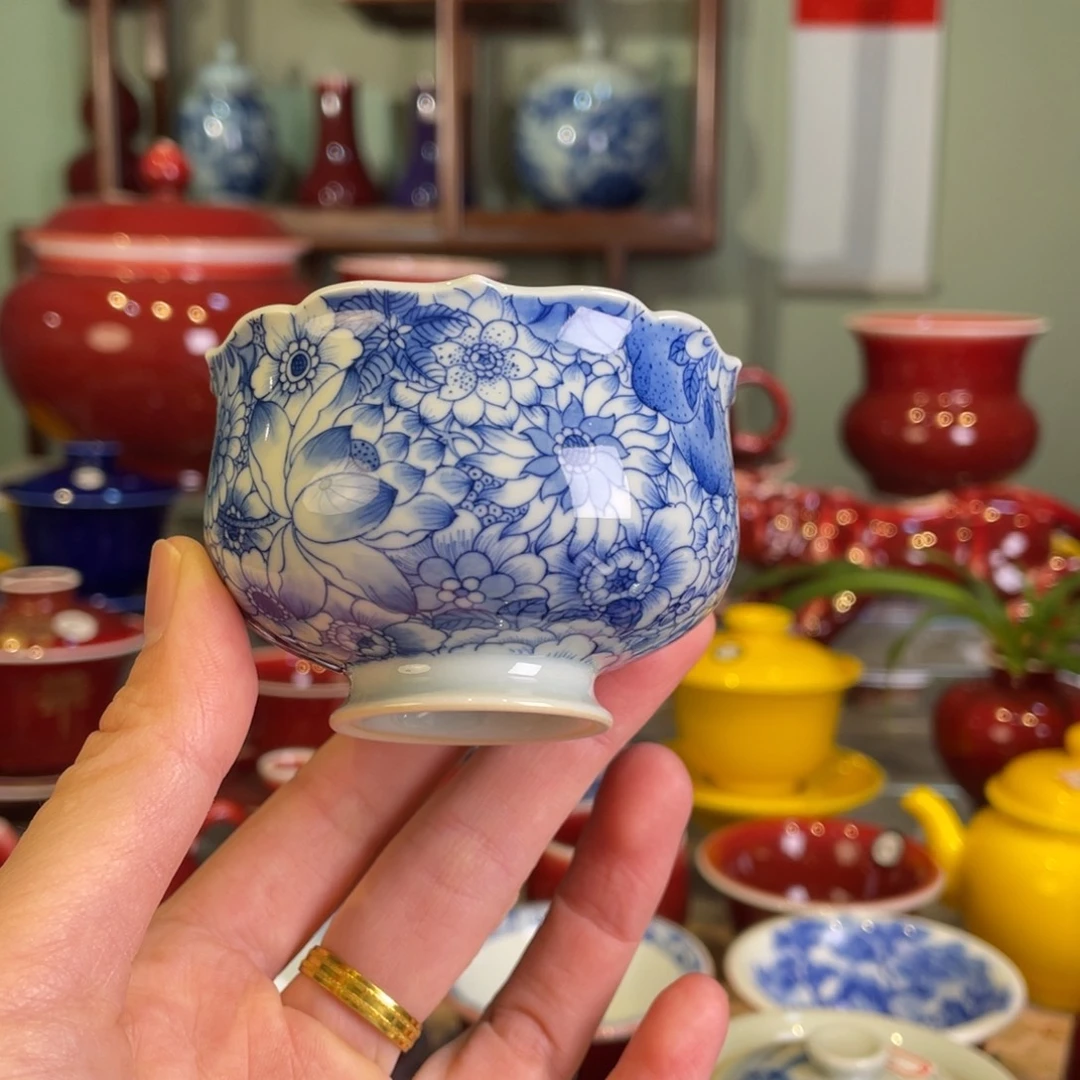 清欢柴窑，万花炉士杯
