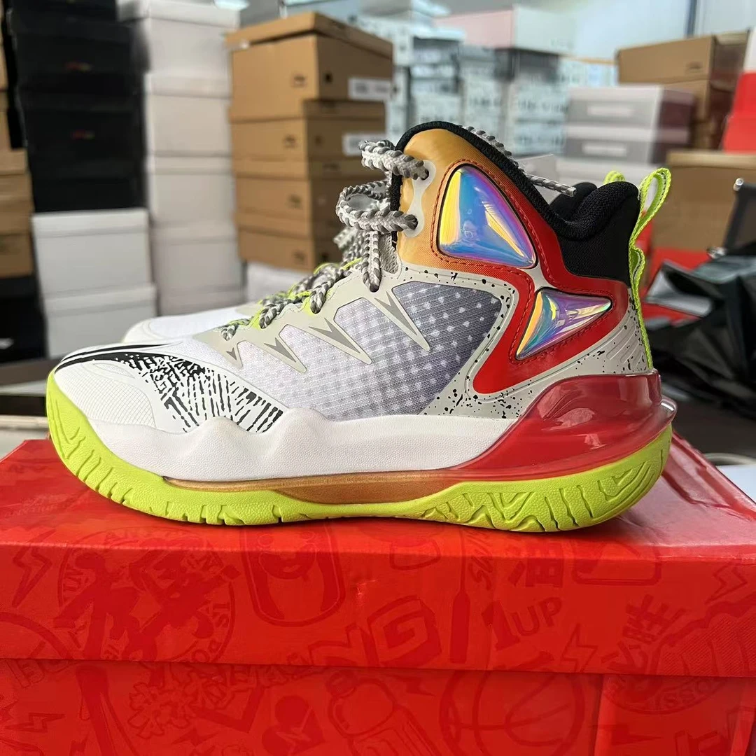 （瑕疵门店样鞋）李宁大童运动鞋YKBT072-5