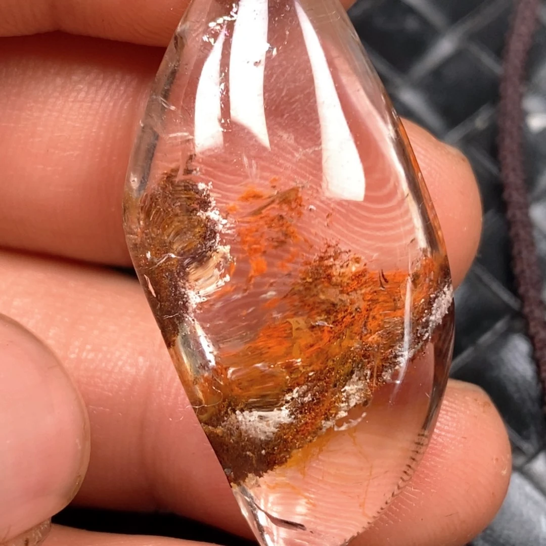 未镶嵌颈饰水晶小***人水晶