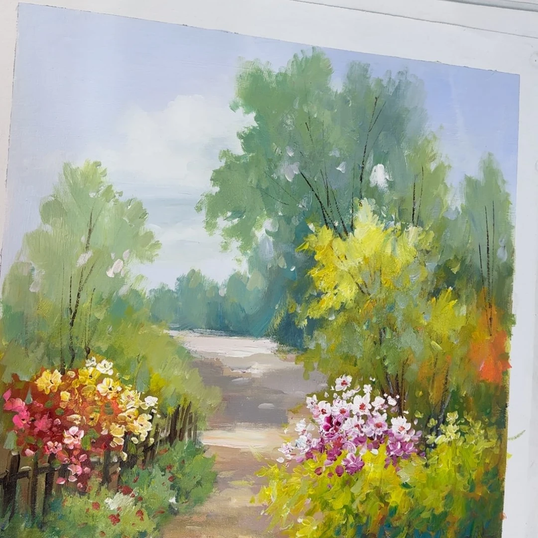 油画加油加油努力加油加油