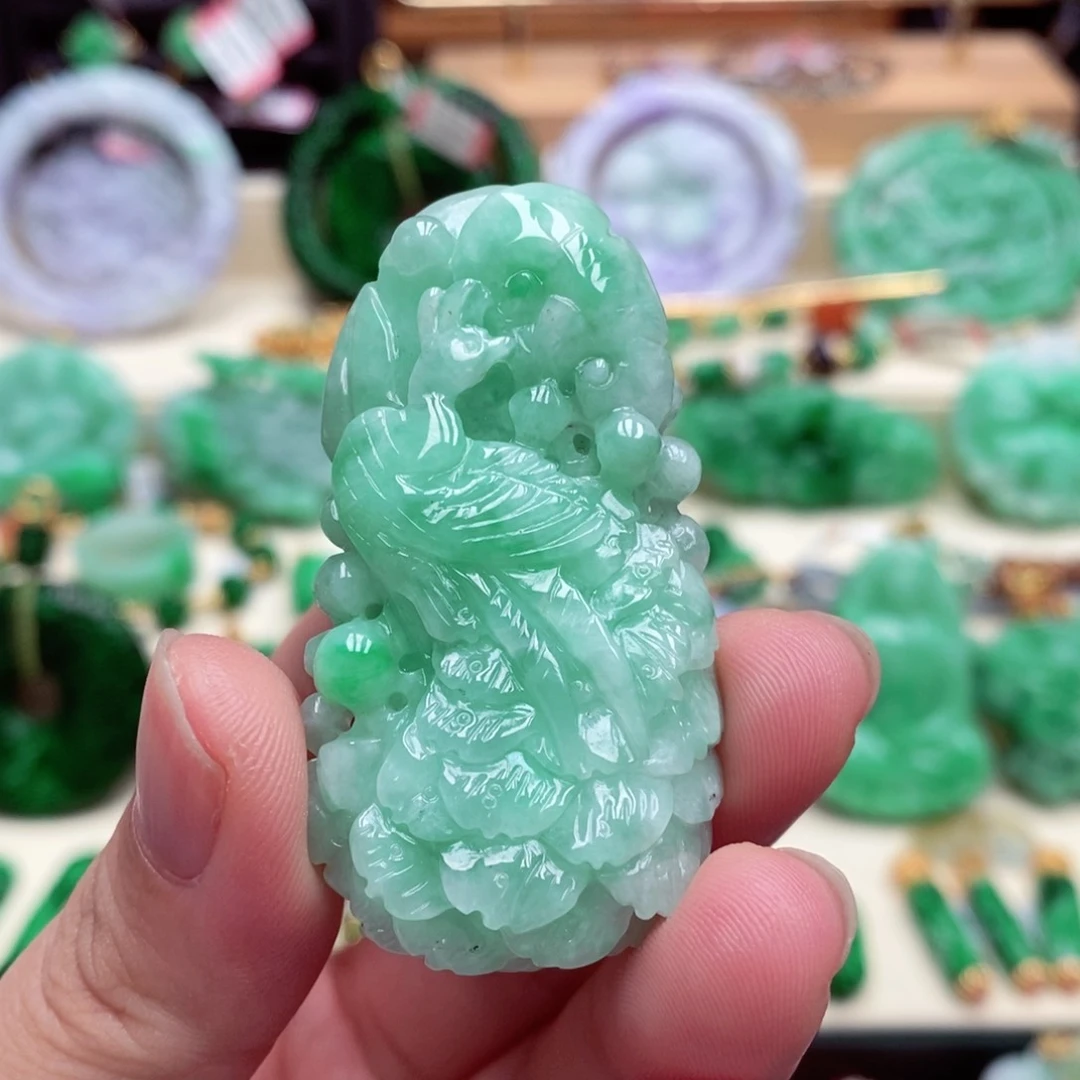 颈饰未镶嵌翡翠翡翠吊坠
