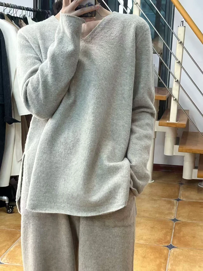 奶油慕斯.25秋冬韩系套装宽松休闲时尚