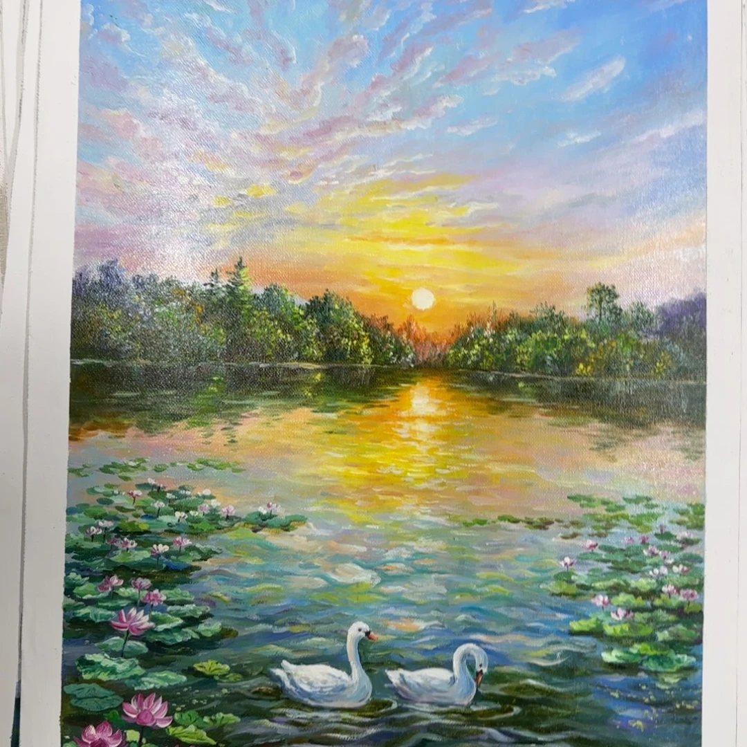 油画加油加油努力加油加油