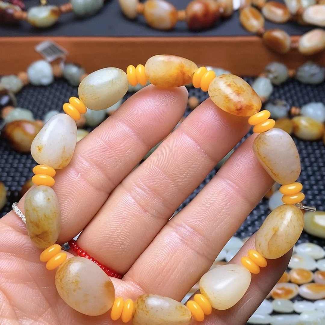 和田玉手链未镶嵌