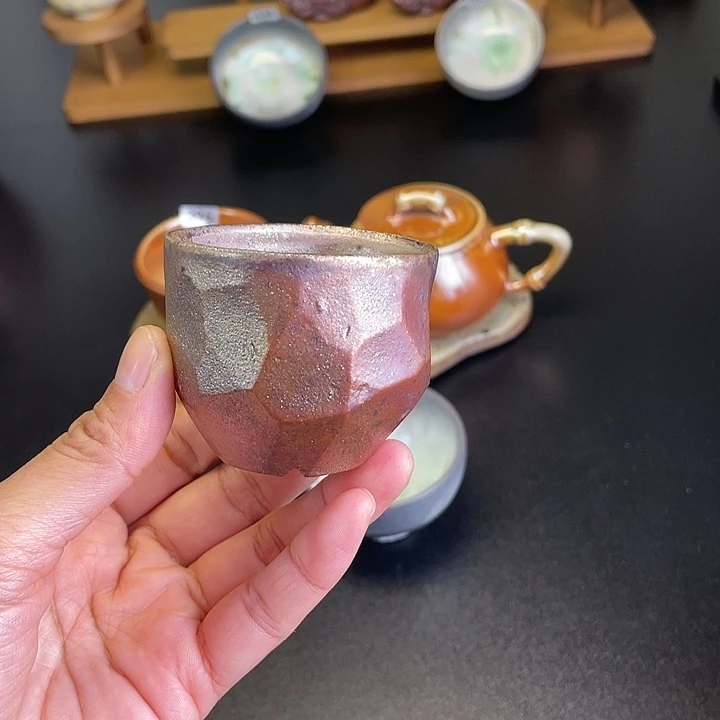 燃薪柴烧茶器主人杯