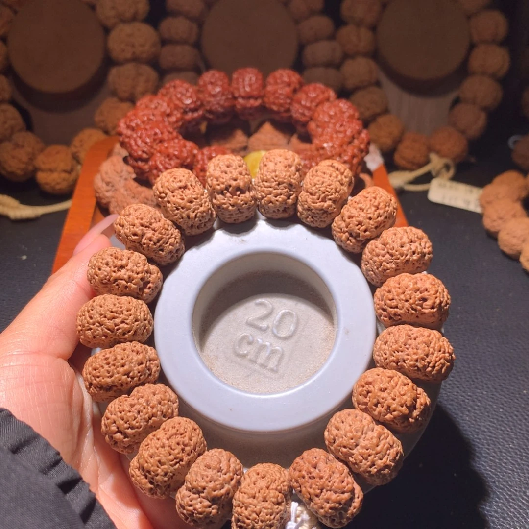 金刚菩提手串22+夹板菠萝蜜定制