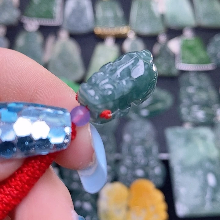 翡翠未镶嵌颈饰0000000000001