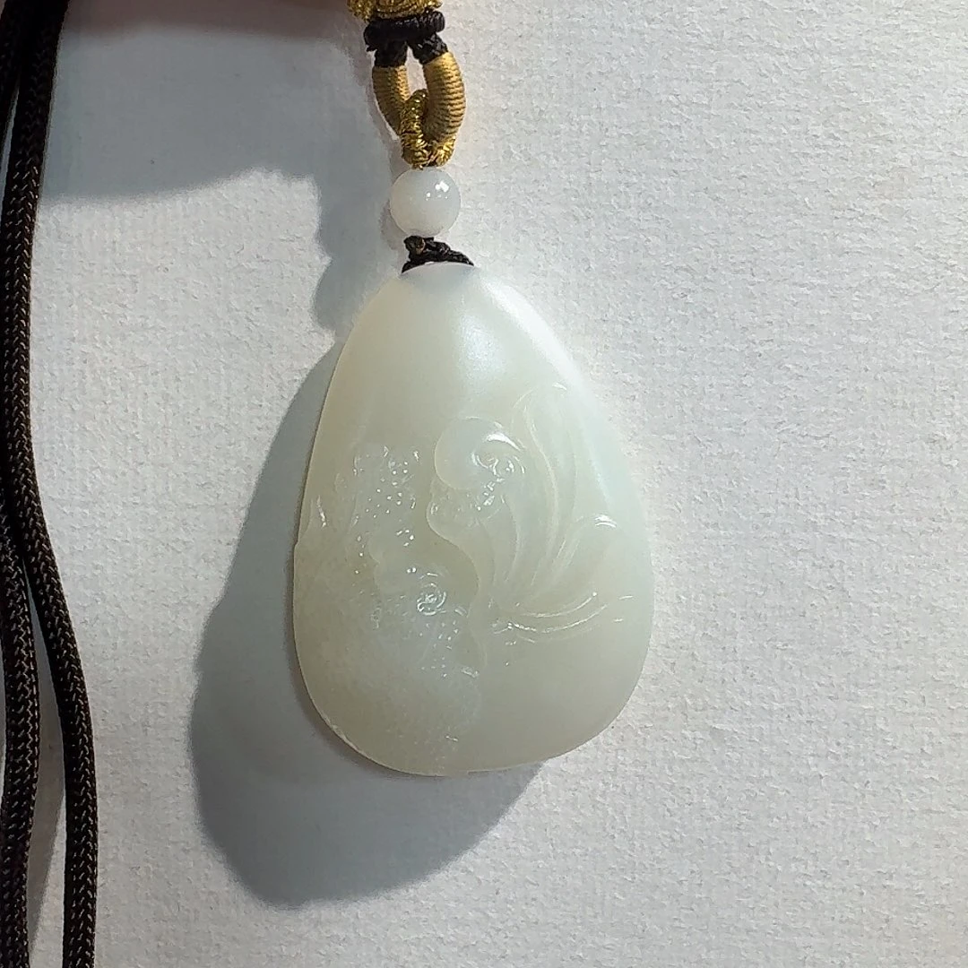 和田玉未镶嵌颈饰米达