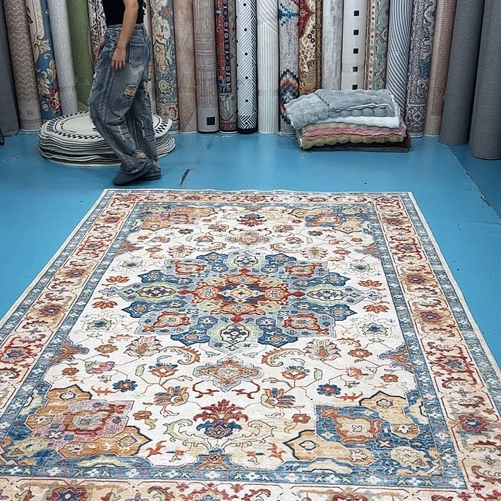 混纺200×300误差±1-3cm精编细砂仿羊绒棉布底微瑕