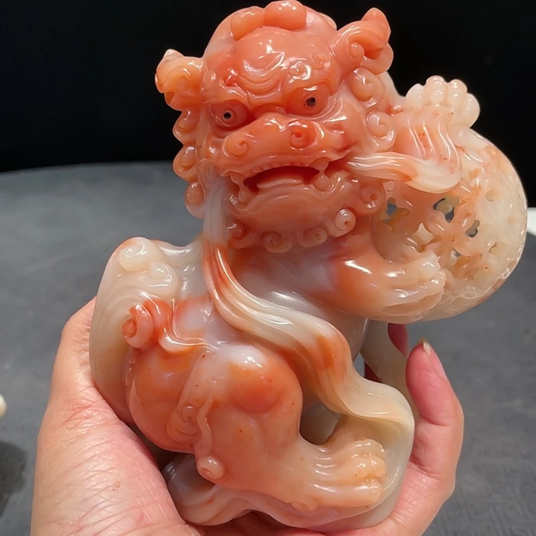 【闪购商品】寿山石格****运寿山石雕刻工艺品