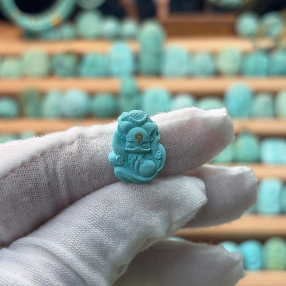 绿松石未镶嵌配饰