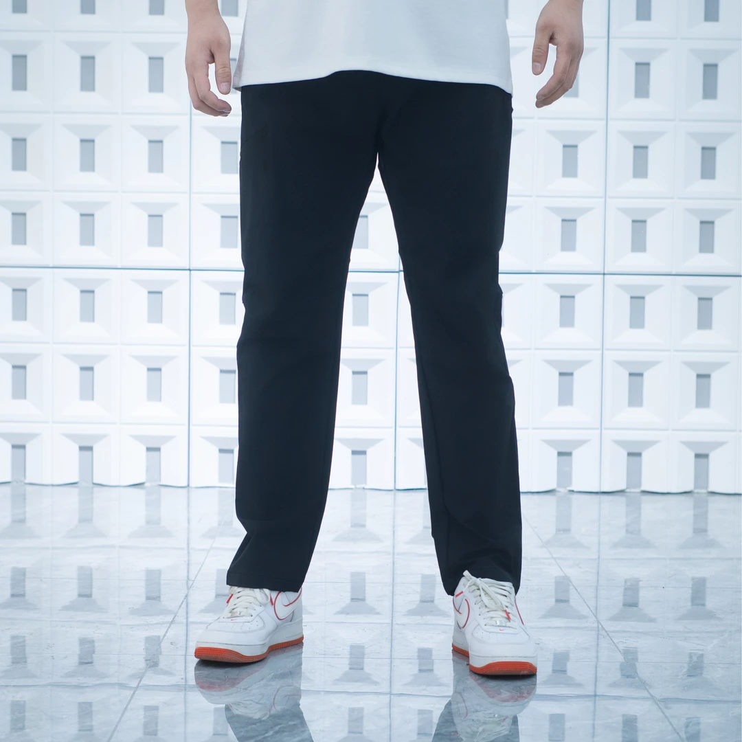 大码男装秋季梭织速干直筒裤2503