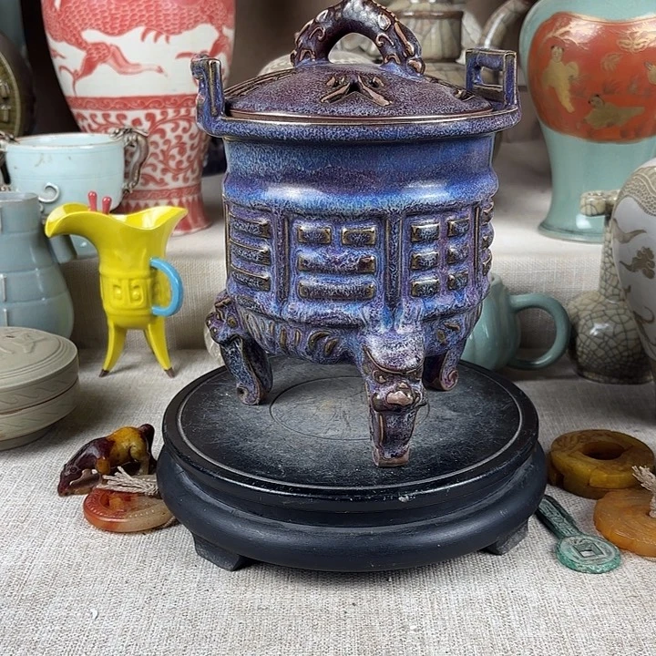 怡***殿摆件瓷器好好看哦