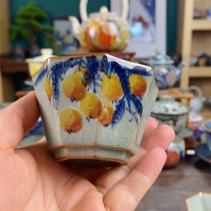 瓷片手工制作工艺精湛等特点