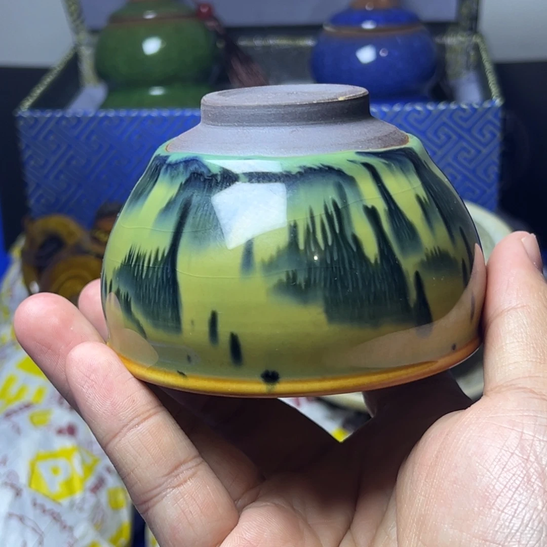 茶盏建阳建盏喝茶主人杯