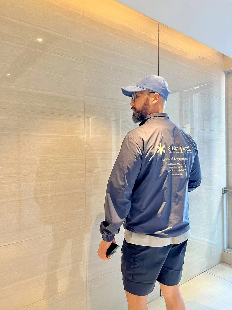 户外休闲衣男款运动夏季春夏速干防风防泼水梭织时尚