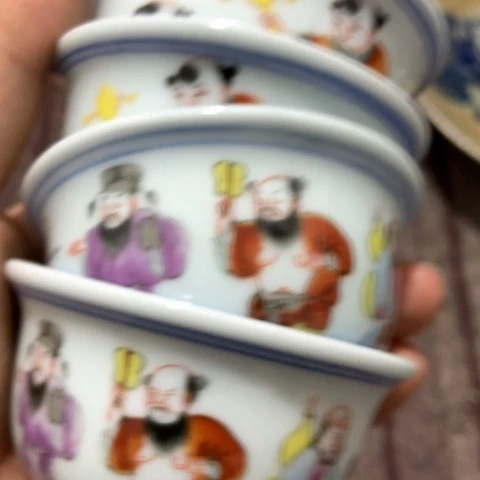 《***人件陶瓷摆件工艺品摆件