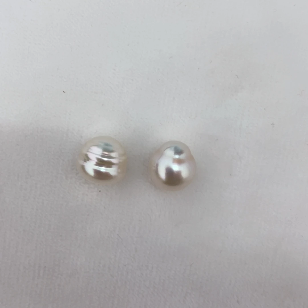 【闪购商品】海水珍珠定制澳白未镶嵌四**人