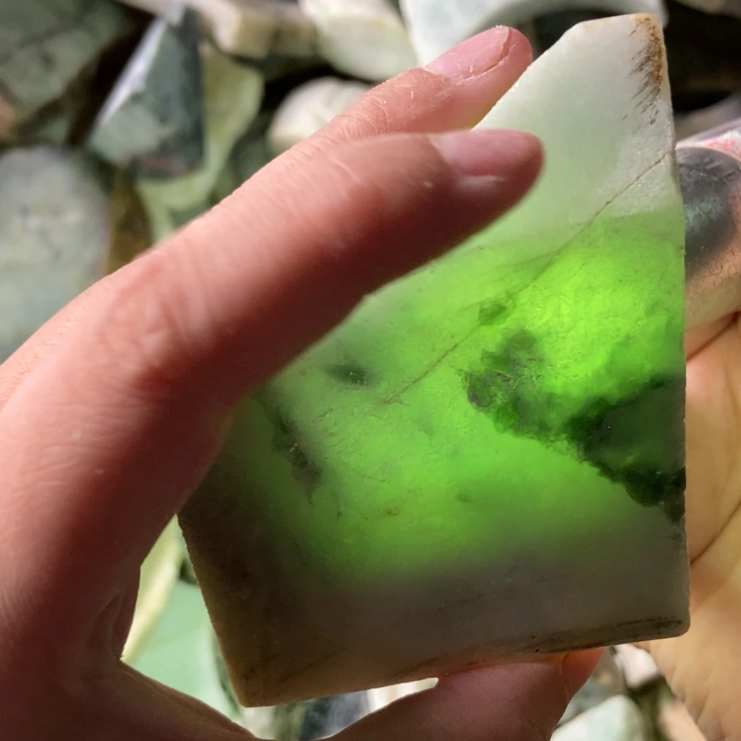 未镶嵌挂件翡翠天然翡翠