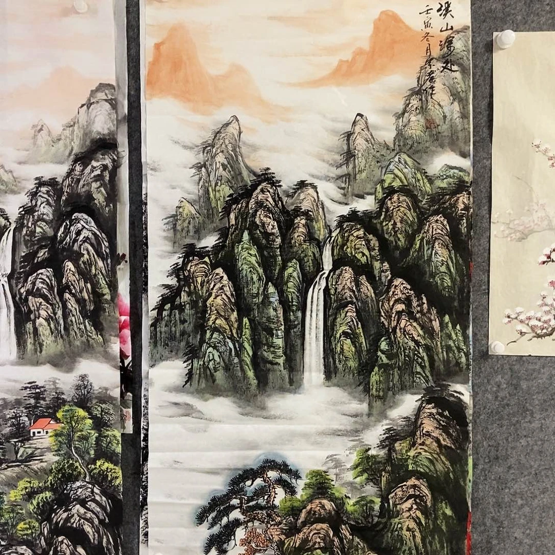 c***呀书法老师书画作品