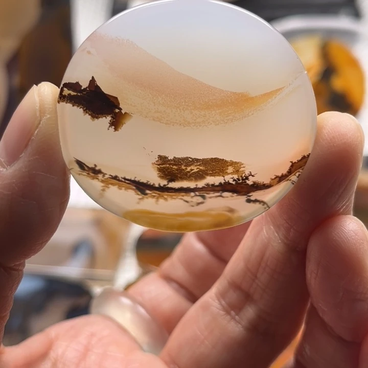 玛瑙/玉髓未镶嵌吊坠(不含链)