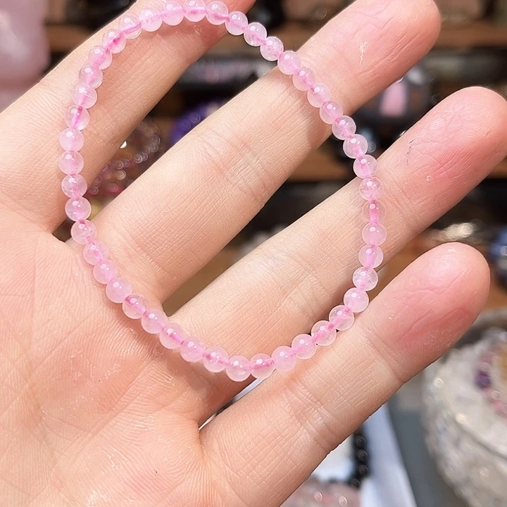 水晶手链未镶嵌粉晶