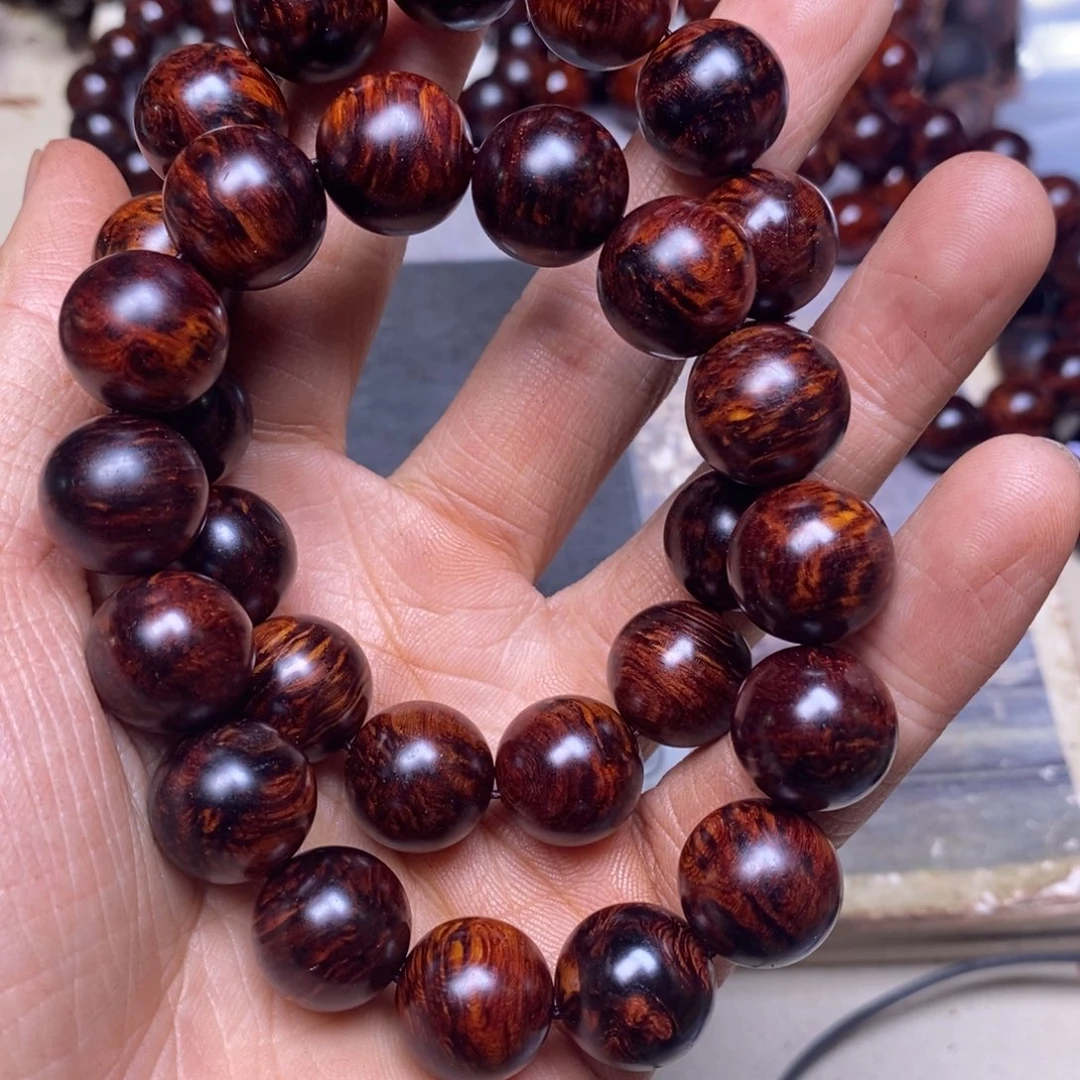 降真香手串/手链海南红降1.5留疤35克