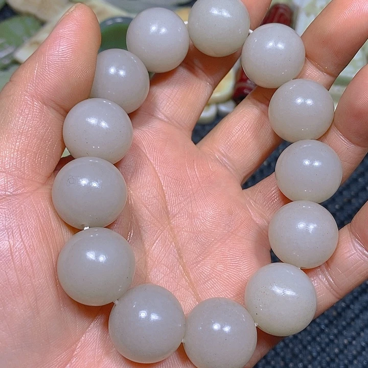 未镶嵌手链和田玉（糖玉）