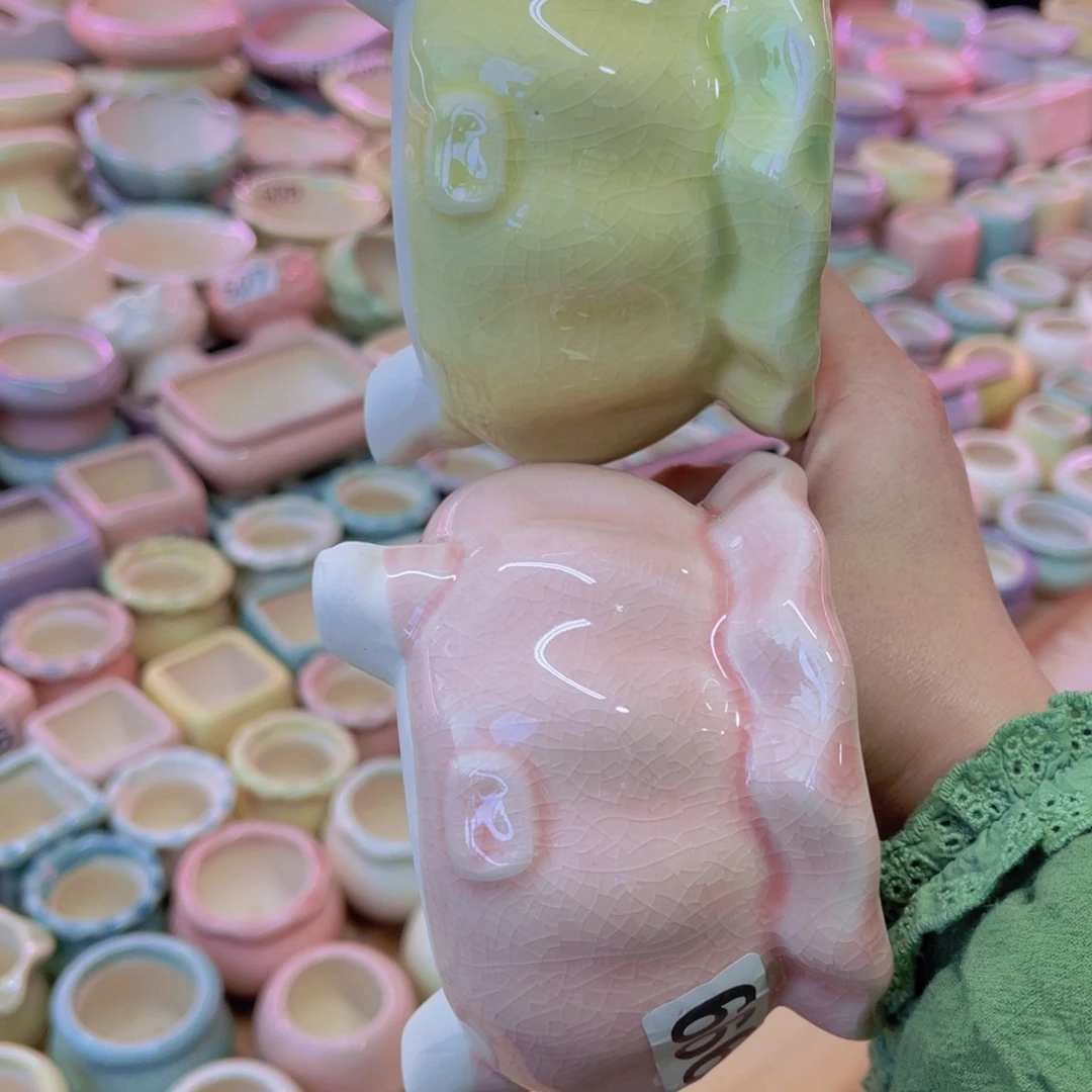 陶瓷花盆当场凑满12包邮