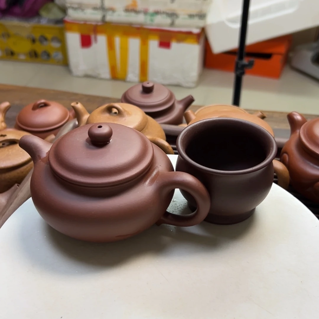 紫砂茶壶底槽清仿古220