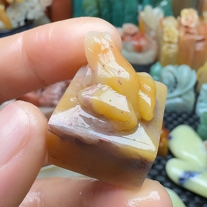 青田石真真正正章