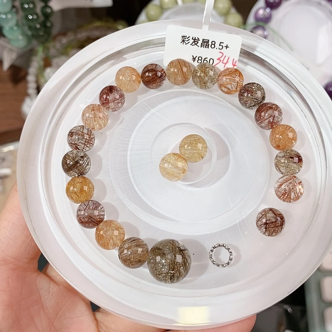 水晶手链未镶嵌风****子14整多留