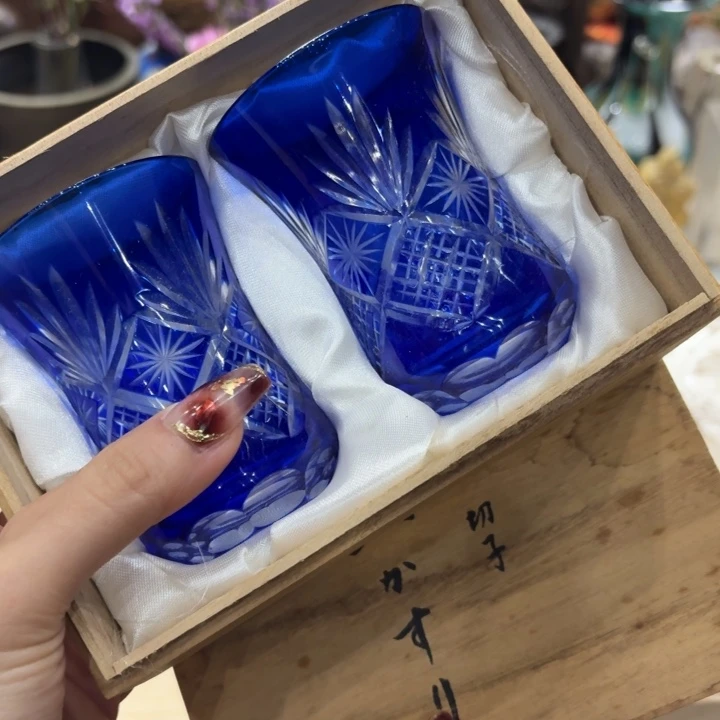 玻璃古美术置物摆件
