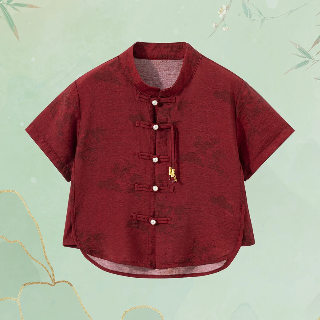 D双色男童夏季短袖套装男包清凉透气千里江山GNSS2531