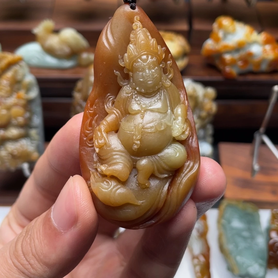 A***鱼定制翡翠未镶嵌翡翠