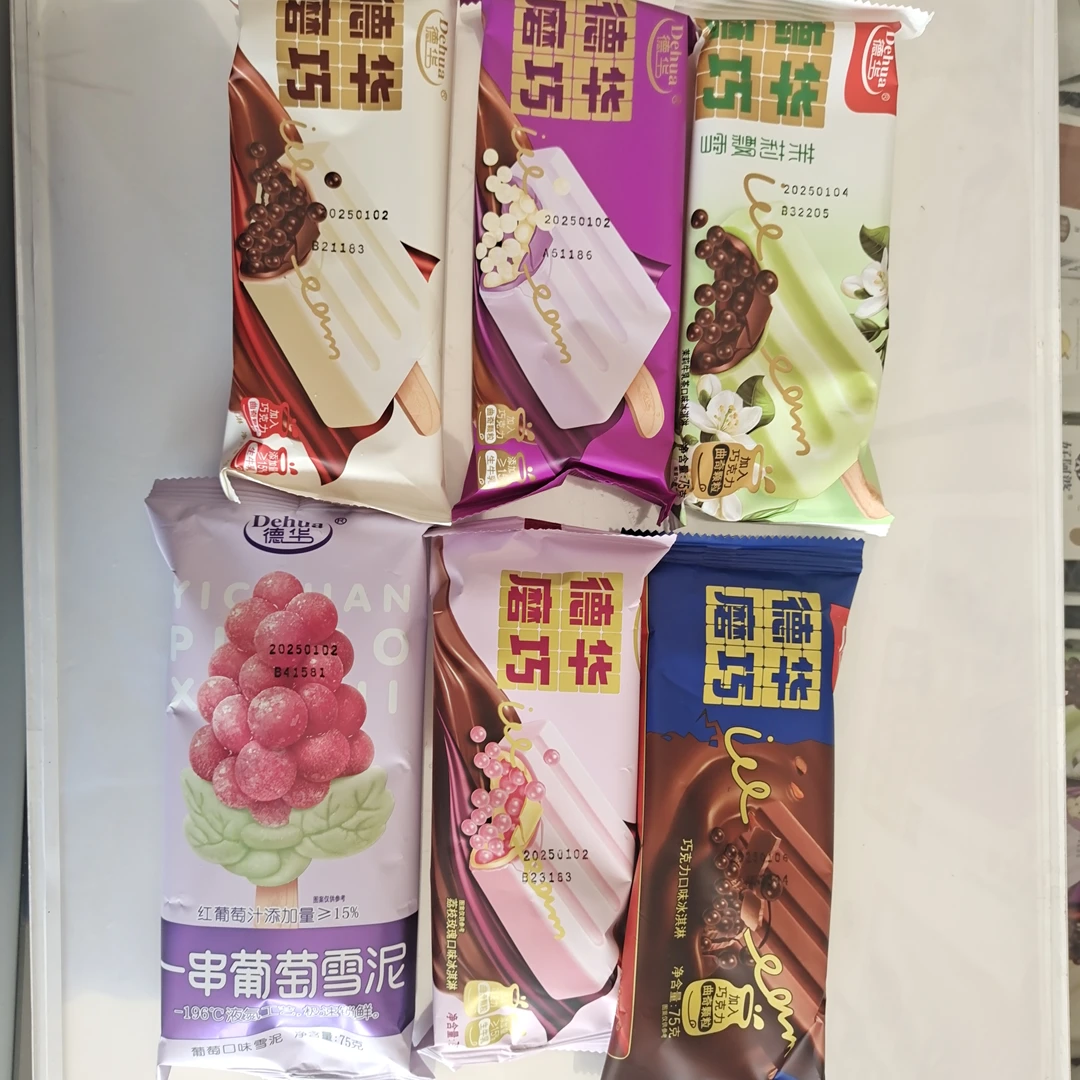 德华系列雪糕6支