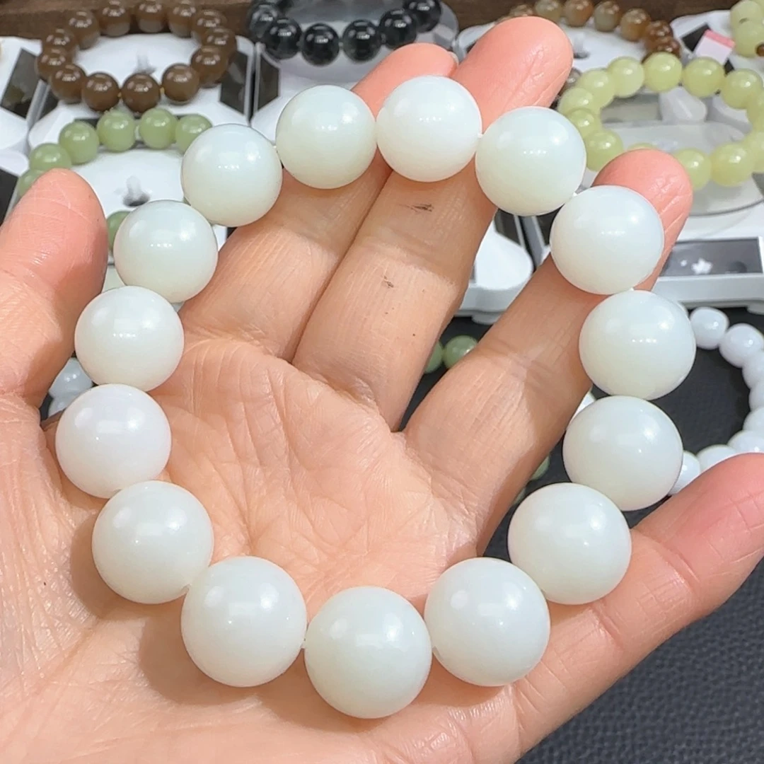 和田玉手链未镶嵌