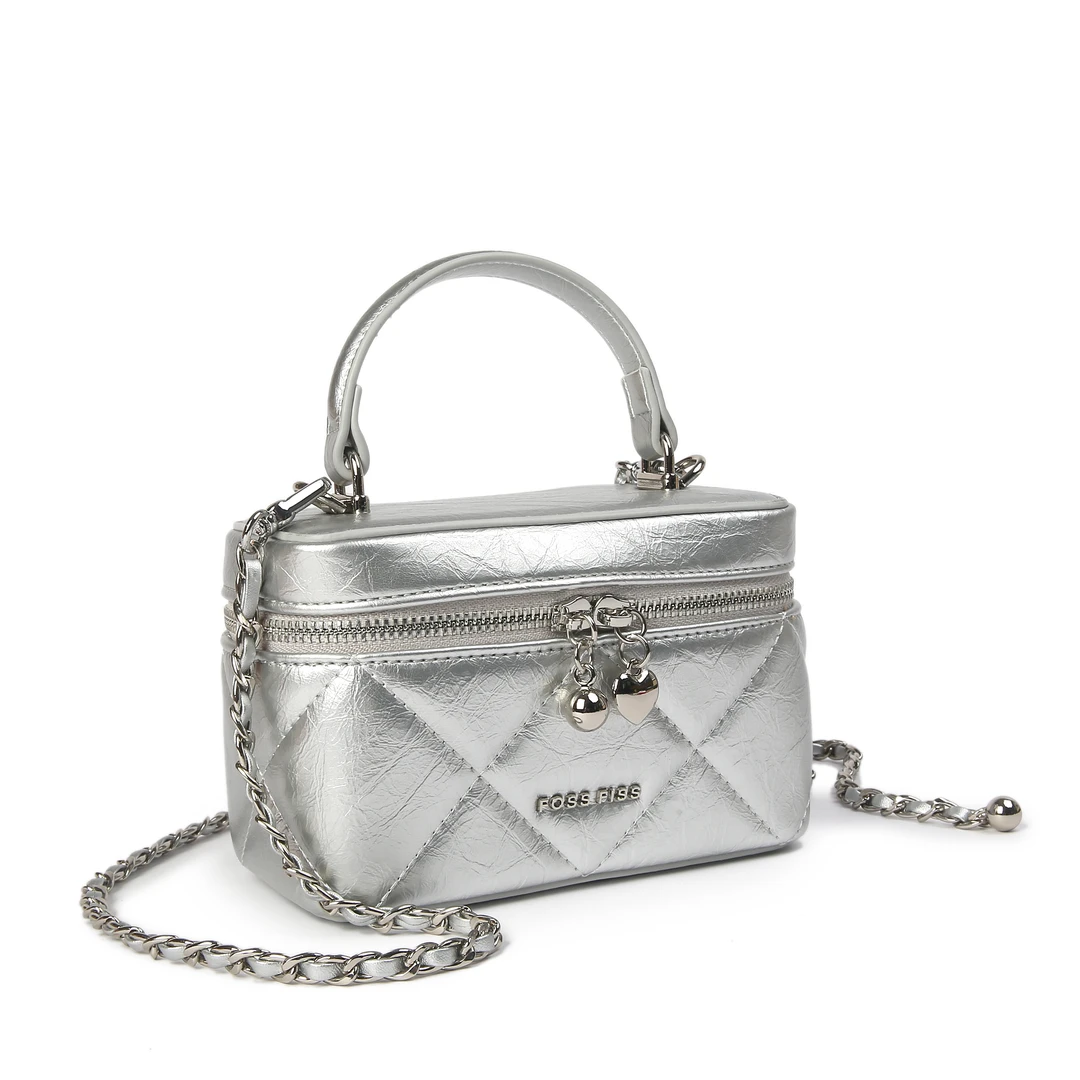 2025早春新款小众轻奢盒子女包时尚单肩斜挎包手提包包女