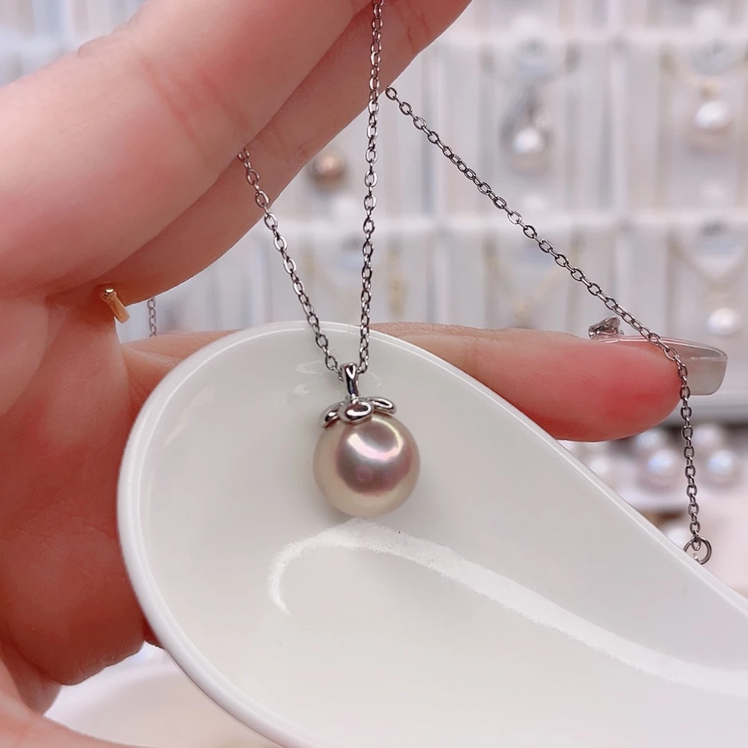 未镶嵌颈饰淡水珍珠