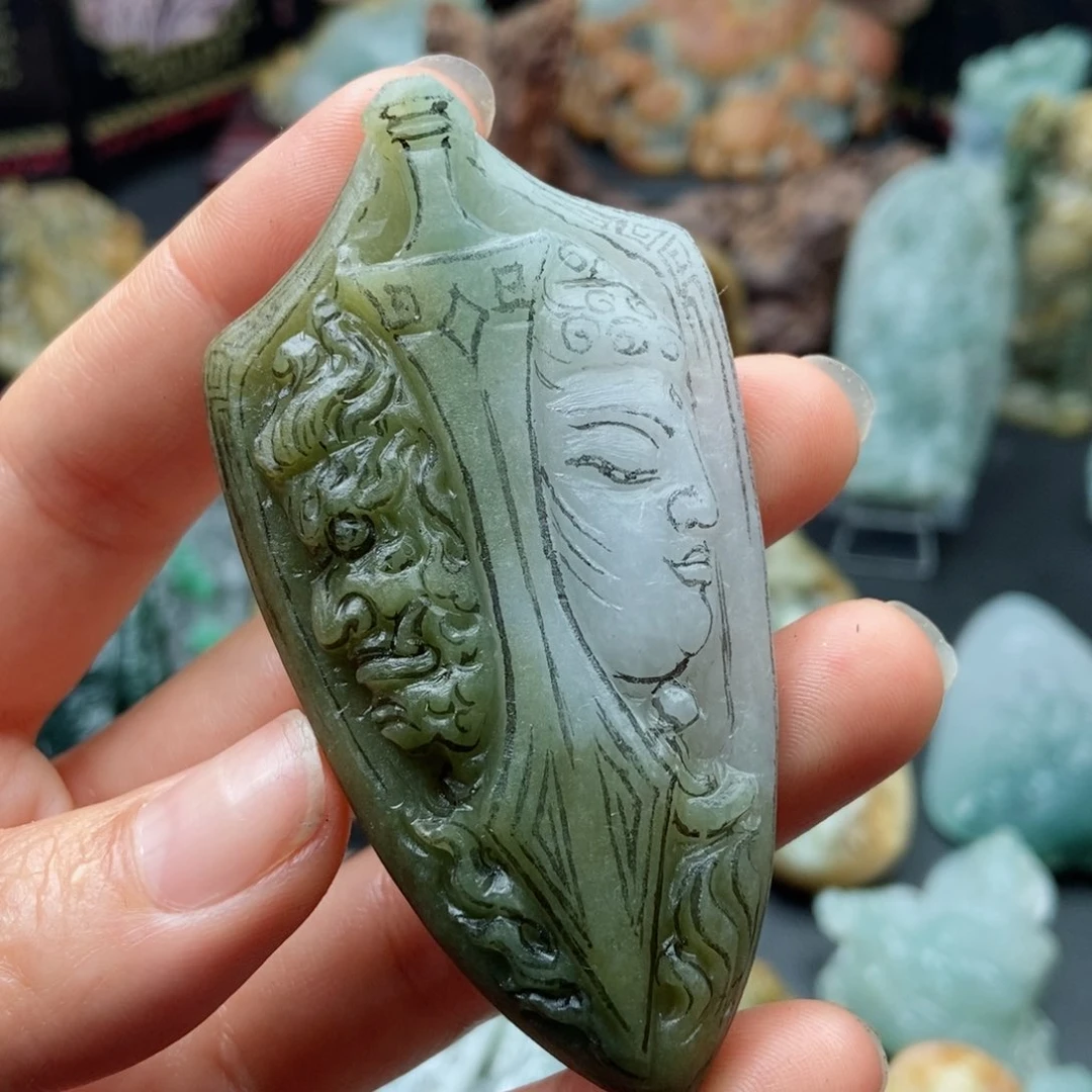 定制翡翠未镶嵌翡翠a货一念之间