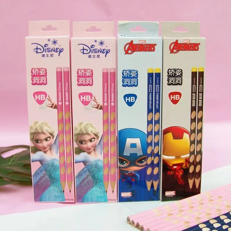 UME/联众洞洞HB铅笔12支装