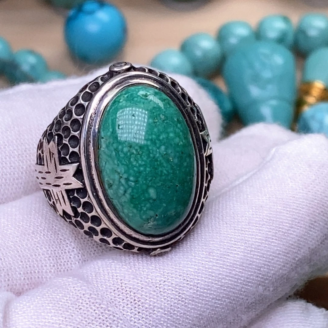 未镶嵌绿松石珠宝奇石