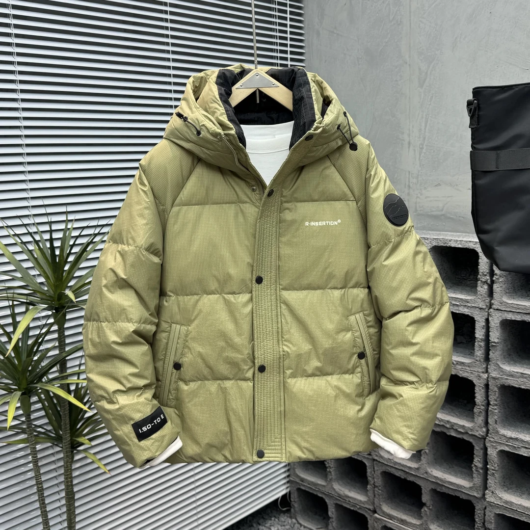 8029#新款潮牌连帽男冬季保暖（无水洗标)外套-非标