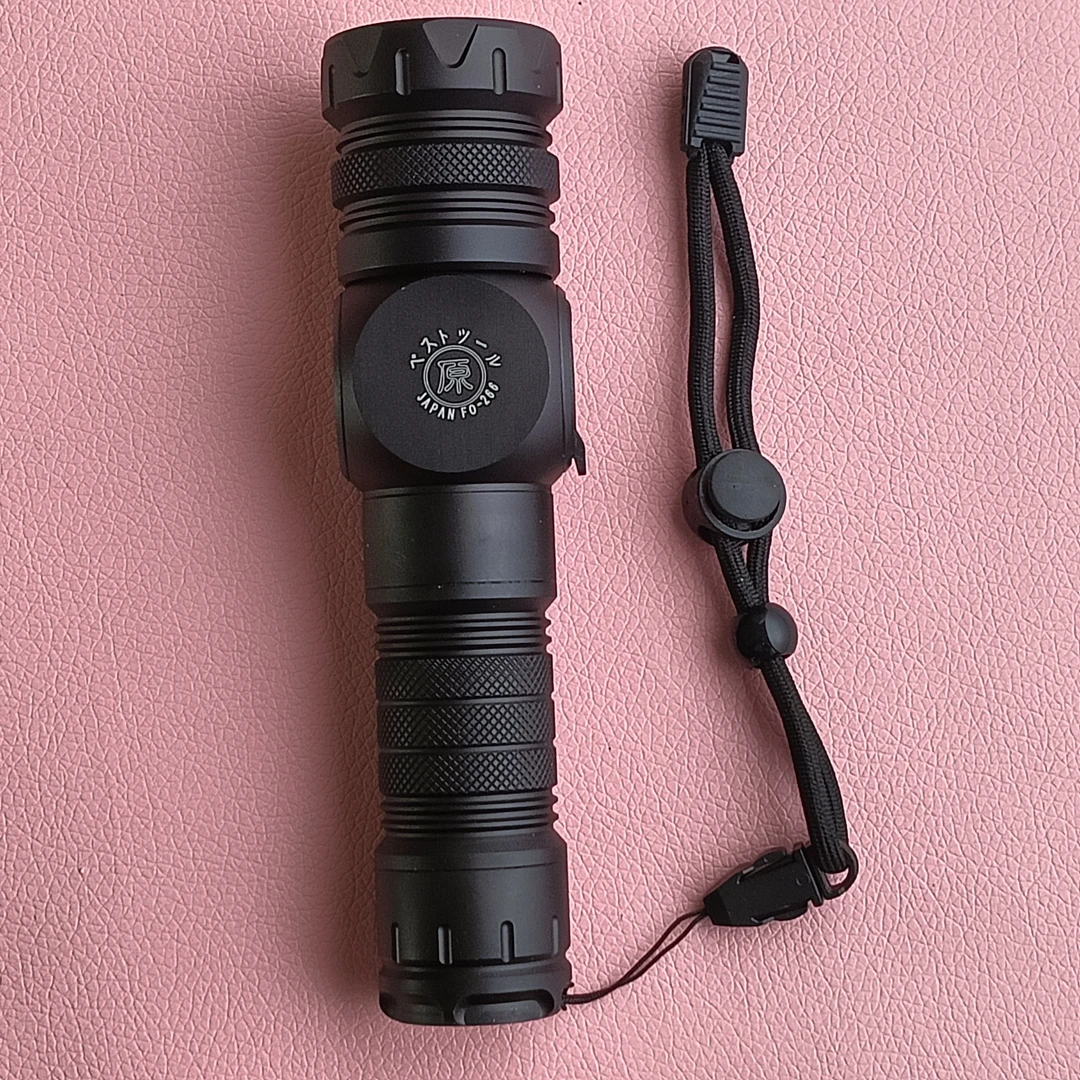 手电筒强光便携超亮户外变焦手电