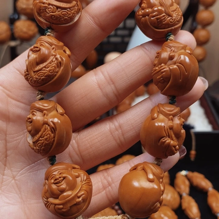 橄榄核手串/手链手工财神2.0