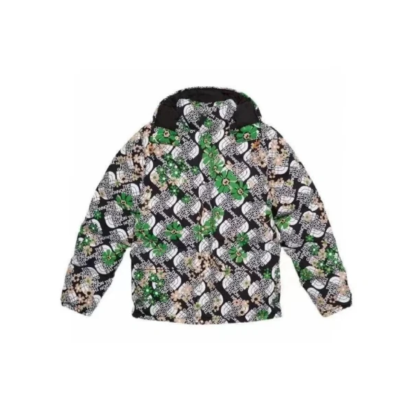 妃鱼/古驰/天鹅绒/羽绒服/95新/琰一27