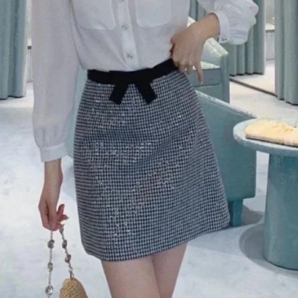 99新 MIU MIU/缪缪 99新/Miumiu/缪缪/短裙/40码/Xspa7159