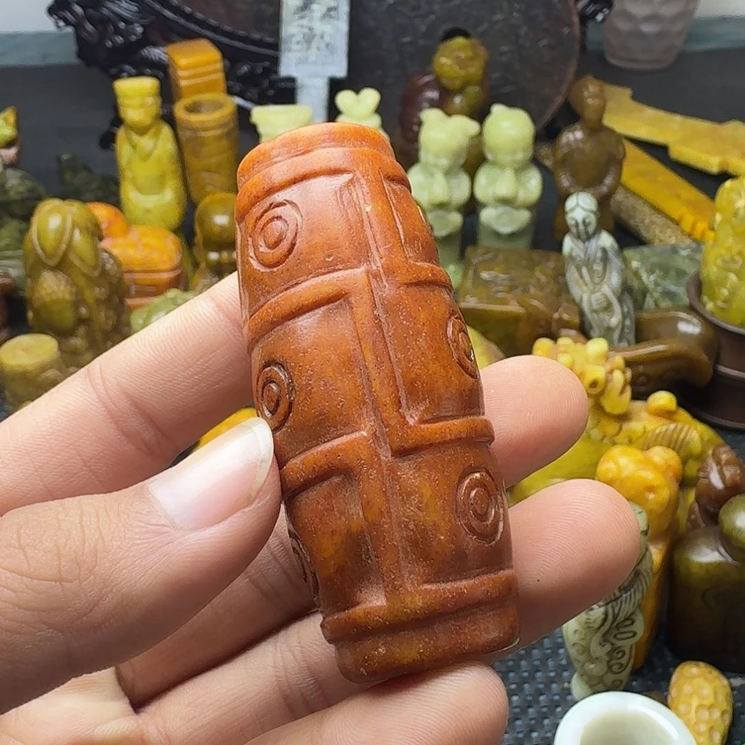 白玉菩提吊坠。。。