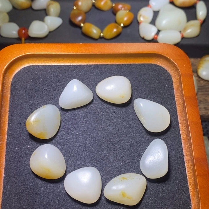 和田玉手链未镶嵌ᝰ**